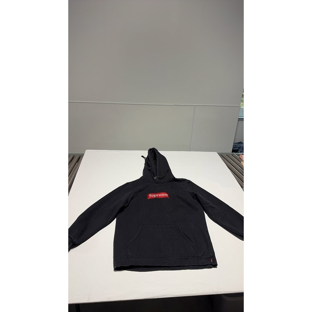 Supreme Black Box Logo Hoodie Red Bogo Streetwear Mens XL